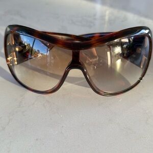 Dior Cannage 1 Oversized Sunglasses